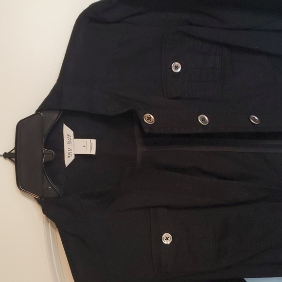 Black crop jacket - Picture 2 of 8